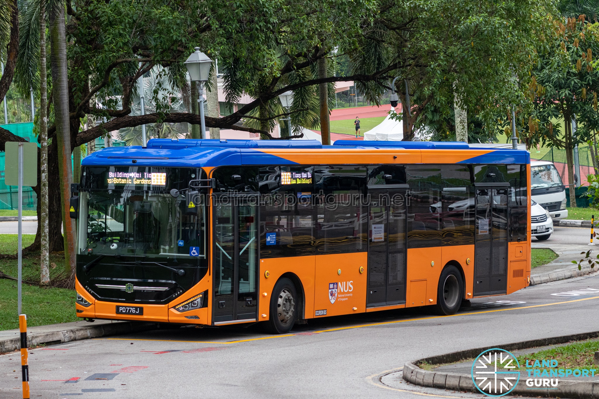 btc bus route nus