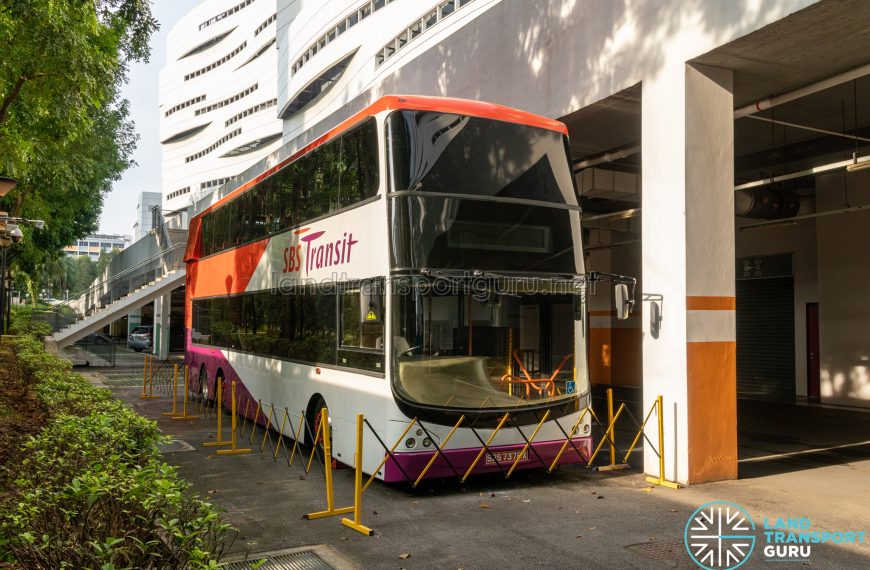 SBS7376X – Volvo B9TL (CDGE) preserved at ITE College West