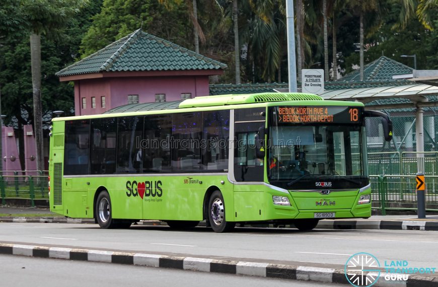 SBS Transit Bus Service 18