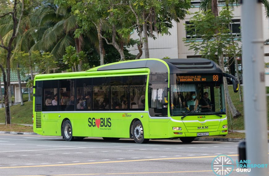 SBS Transit Bus Service 89