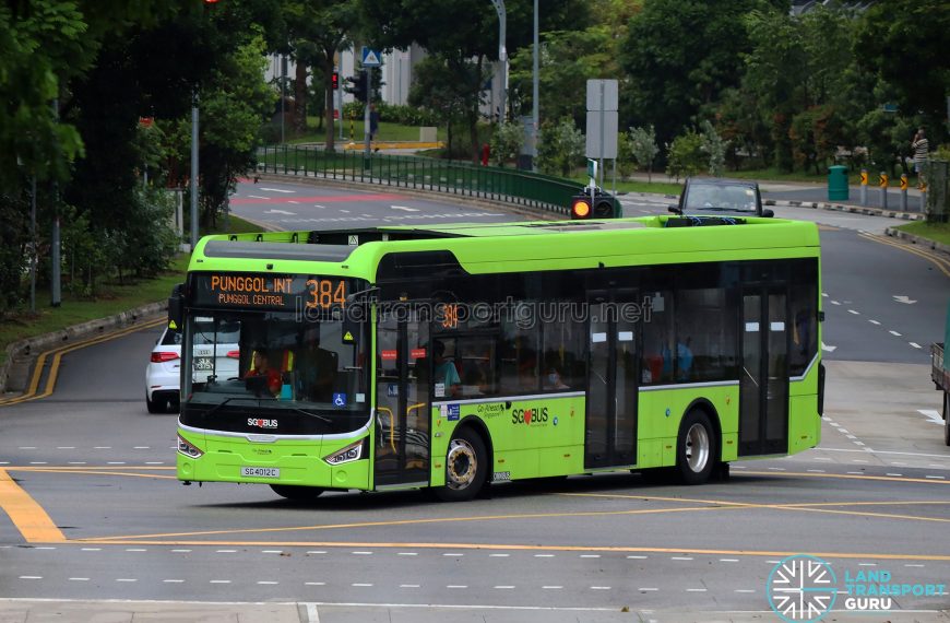 Bus 384 - Go-Ahead Singapore FTBCI FBC6120BRS7 (SG4012C)