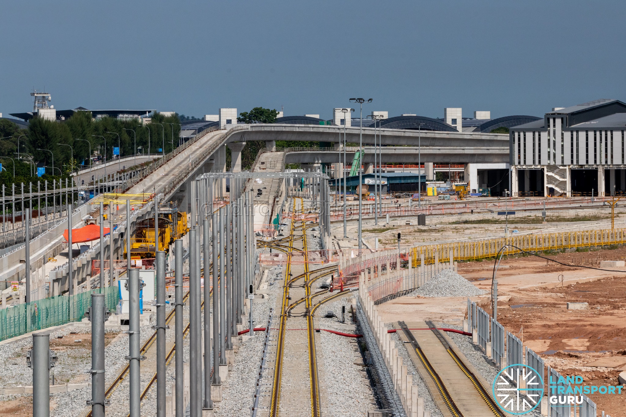 Singapore Rail Test Centre – Master Shunting Track looking west | Land ...