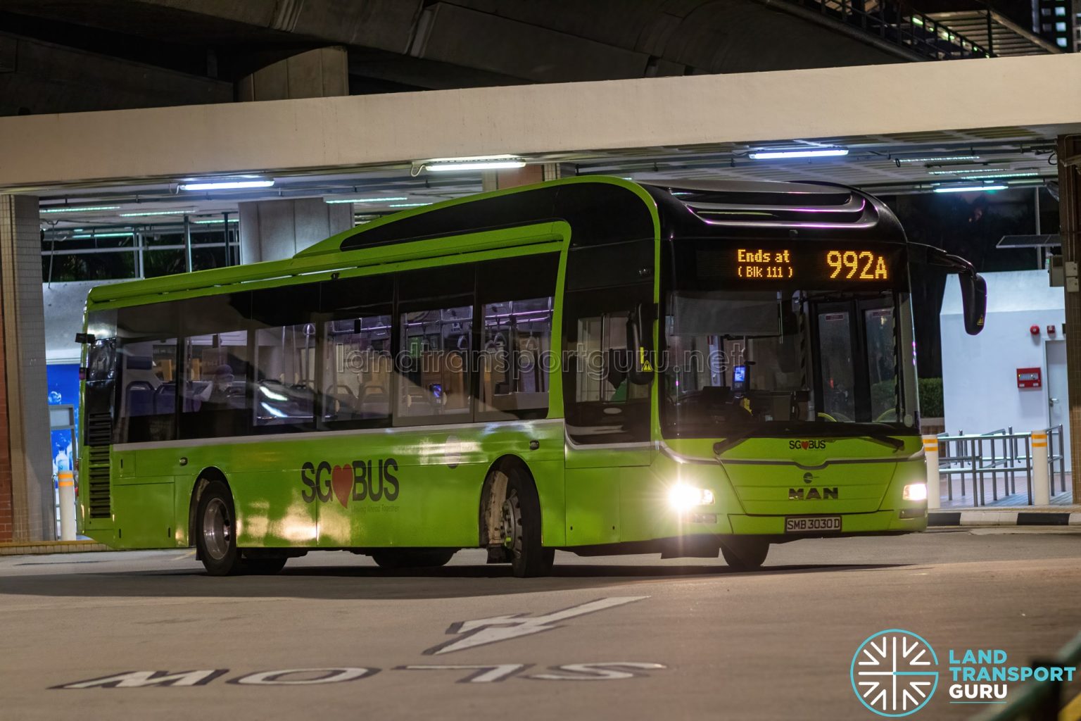 992a Bus Route 992a Bus Route