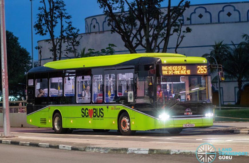 SBS Transit Feeder Bus Service 265