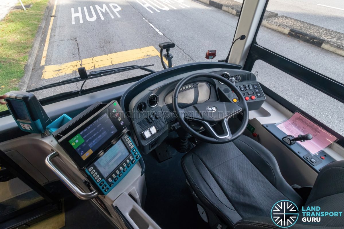 BYD B12A03 (LTA Trial Bus) (SG4013A) – Interior Dashboard | Land ...