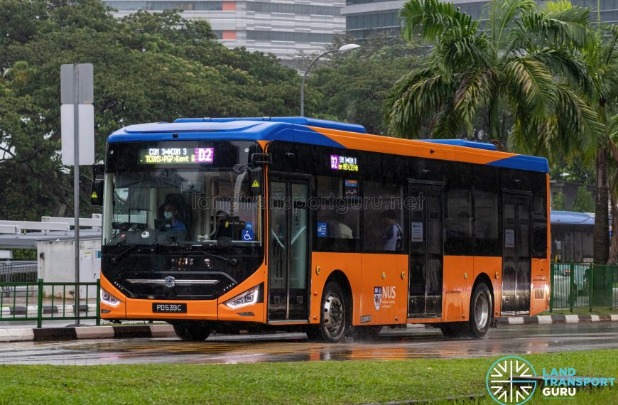 NUS Internal Shuttle Bus D2