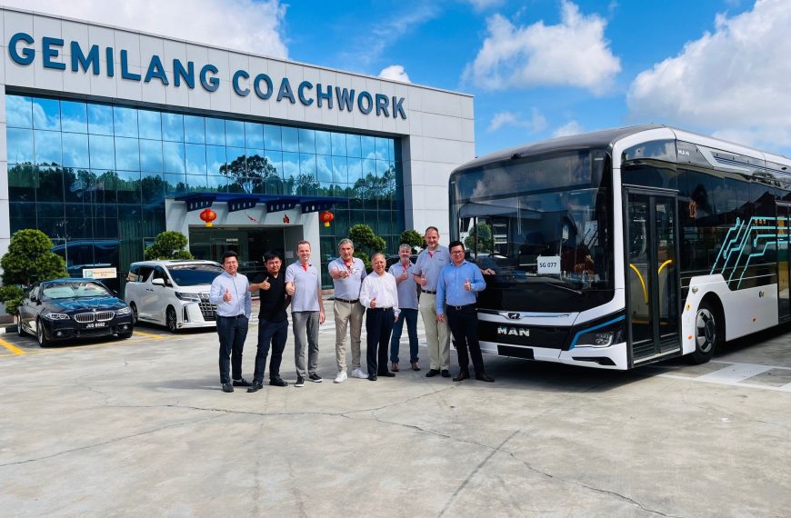 MAN Lion’s City E electric bus for Singapore