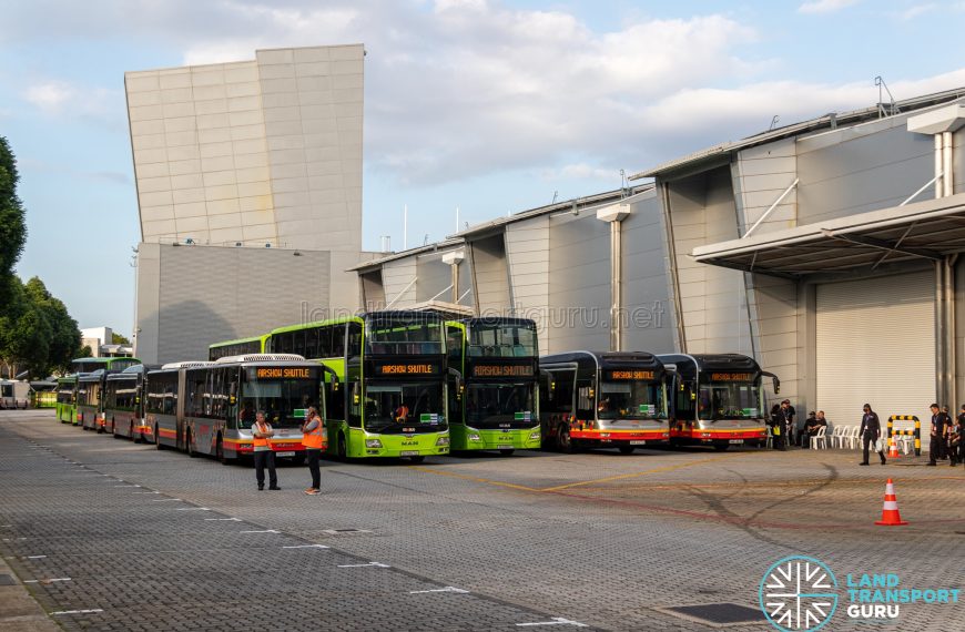 Singapore Airshow 2024 Shuttle Buses