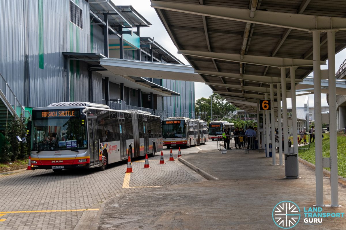 Singapore Airshow 2024 Expo dropoff point Land Transport Guru