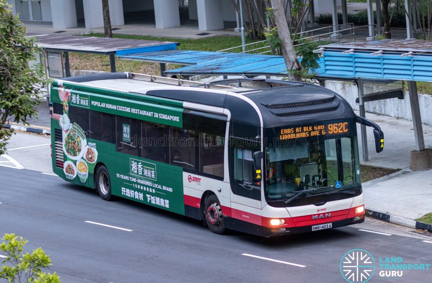 SMRT Bus Service 962C