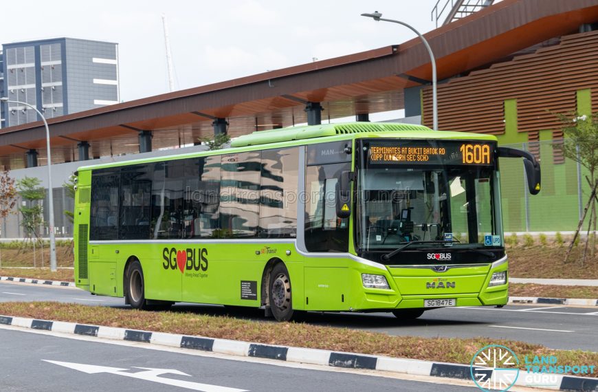 SBS Transit Bus Service 160A