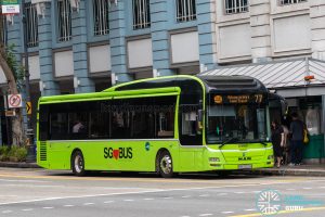 Bus 77: Tower Transit MAN A22 (SMB3003H)