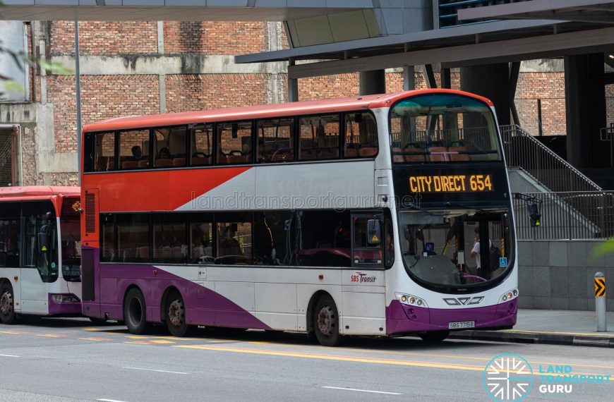 Bus 654 - SBS Transit Volvo B9TL Wright (SBS7715B)