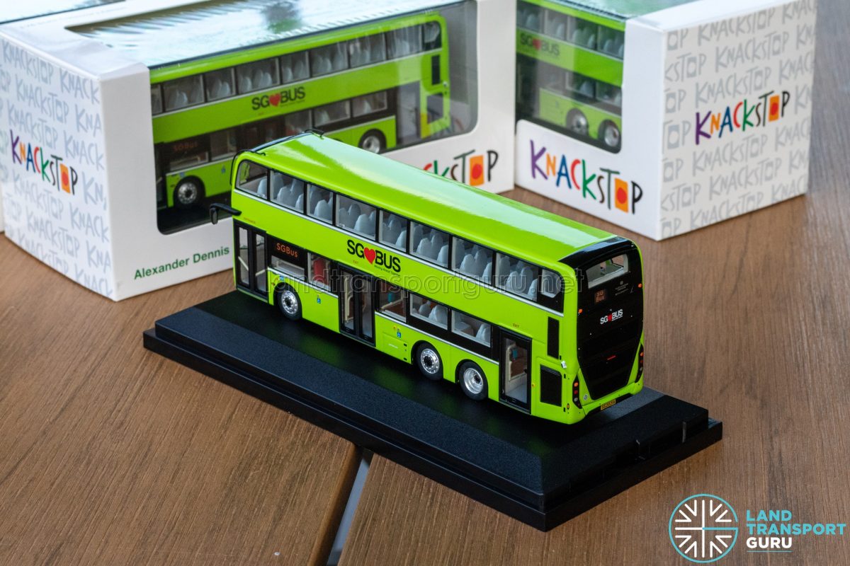 Knackstop (ADL E500 3Door) Bus Model – Rear nearside | Land Transport Guru