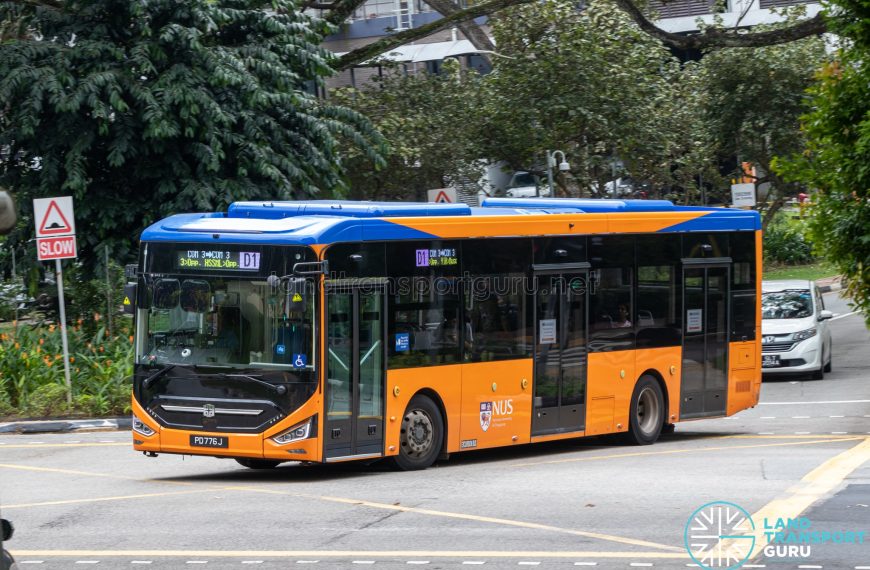 NUS Internal Shuttle Bus D1