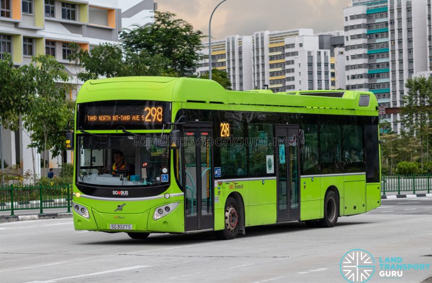 SBS Transit Express Feeder Bus Service 298X