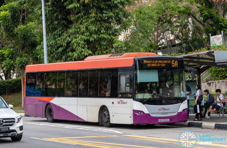 SBS Transit Bus Service 5A