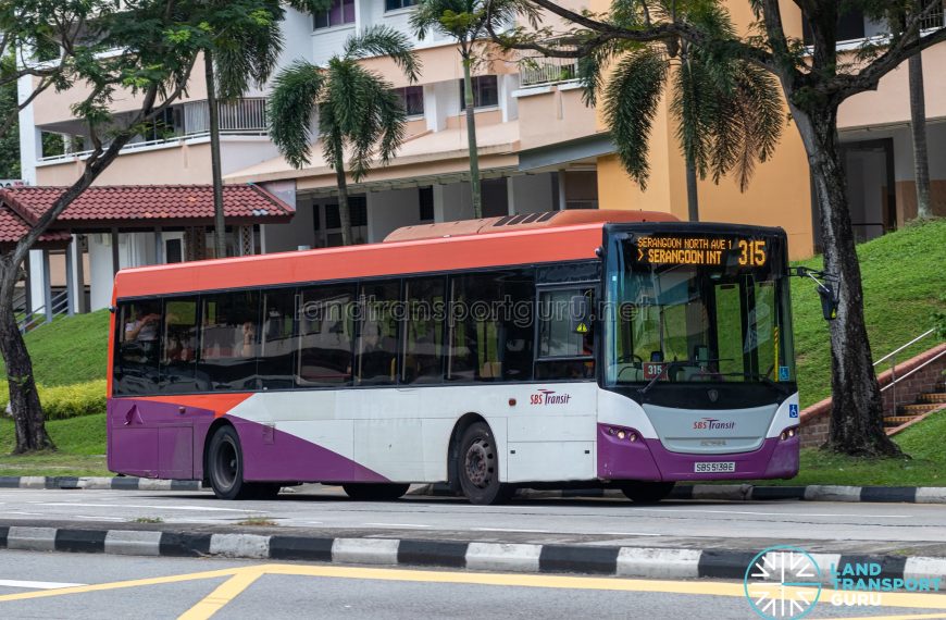 SBS Transit Feeder Bus Service 315