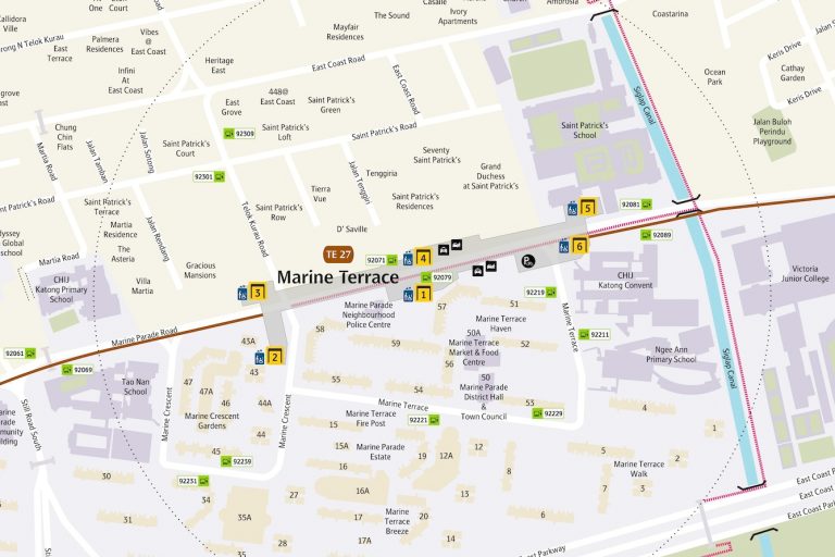 Marine Terrace Mrt Map Jun24 