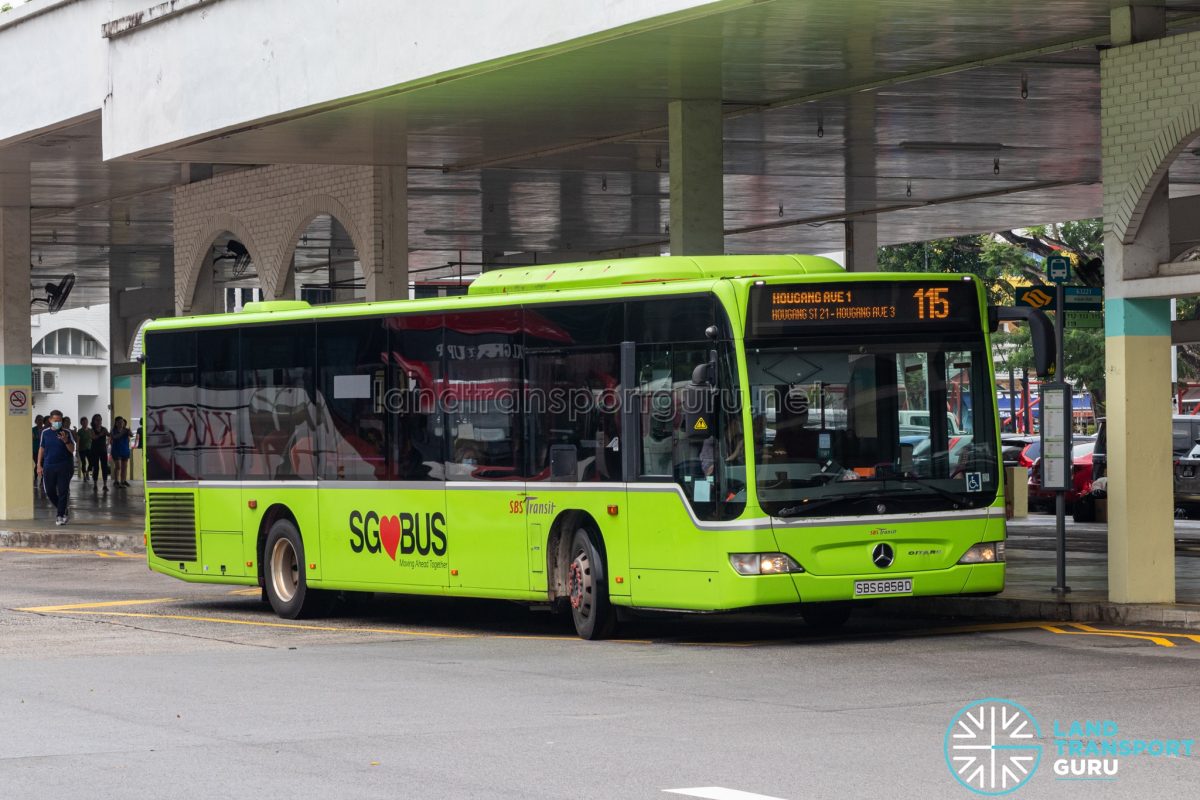 Bus 115 – SBS Transit Mercedes-Benz Citaro (SBS6858D) | Land Transport Guru