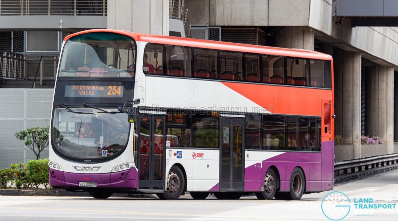 Bus 254 - SMRT Buses Volvo B9TL Wright (SBS3202R)