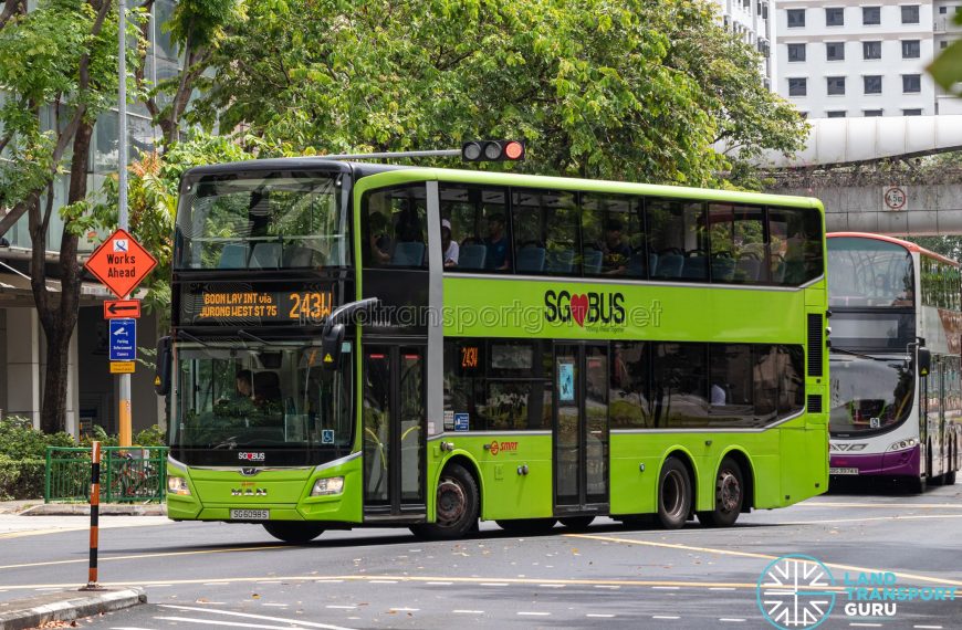 SMRT Feeder Bus Service 243W