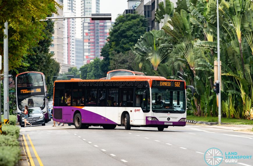 SMRT Express Bus Service 502