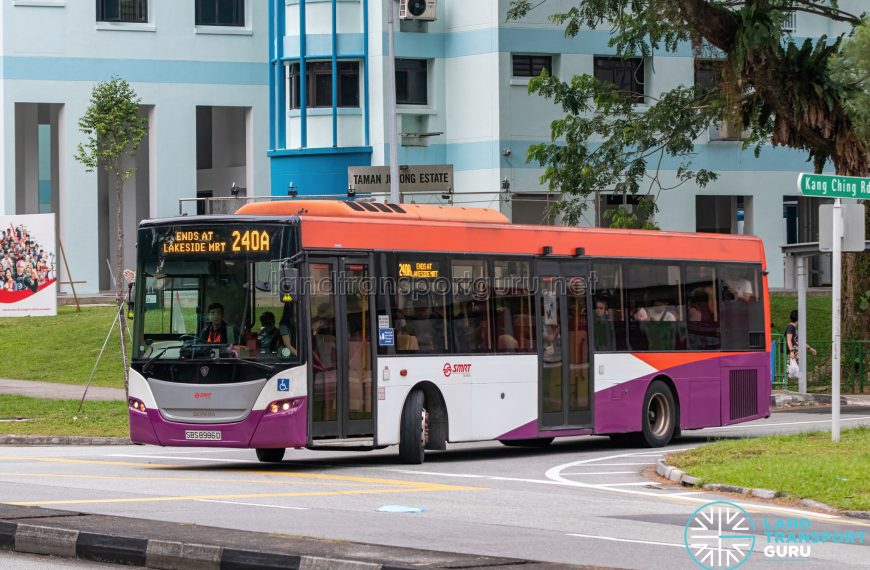 SMRT Feeder Bus Service 240A