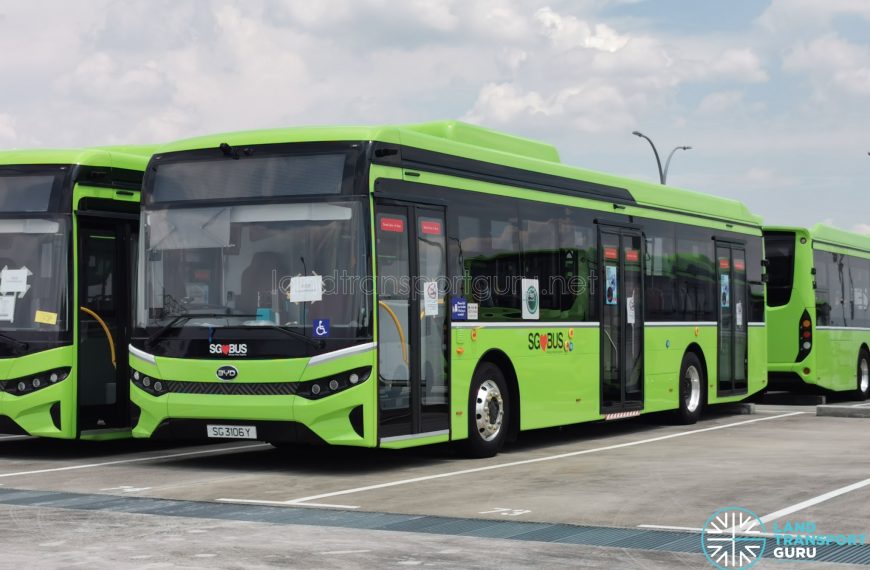 BYD 3-Door Electric SD Bus (LTA 2023 Procurement)