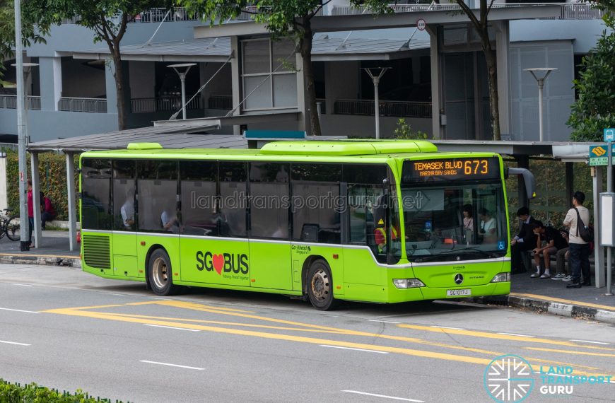 Go-Ahead City Direct Bus Service 673