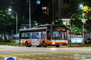 Bus 861A - Tower Transit MAN A22 (SMB1543D)