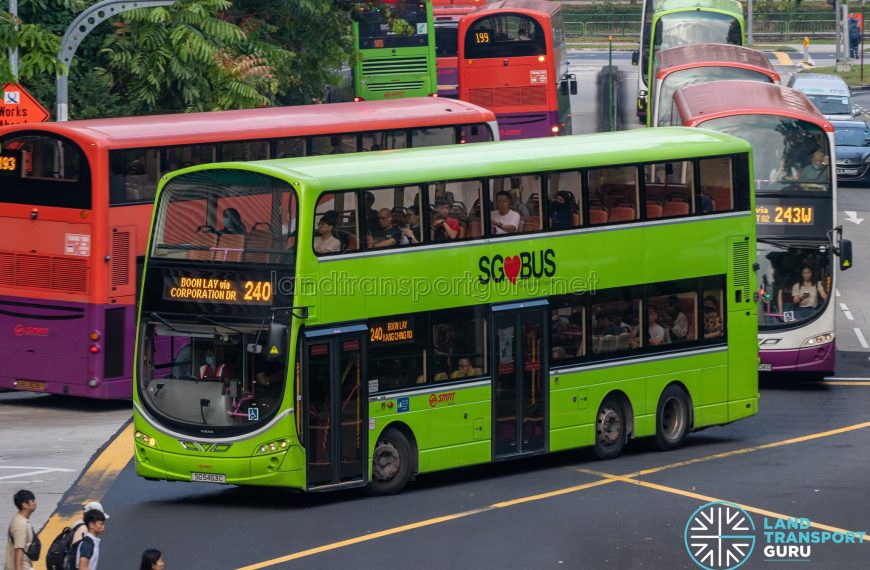 SMRT Feeder Bus Service 240