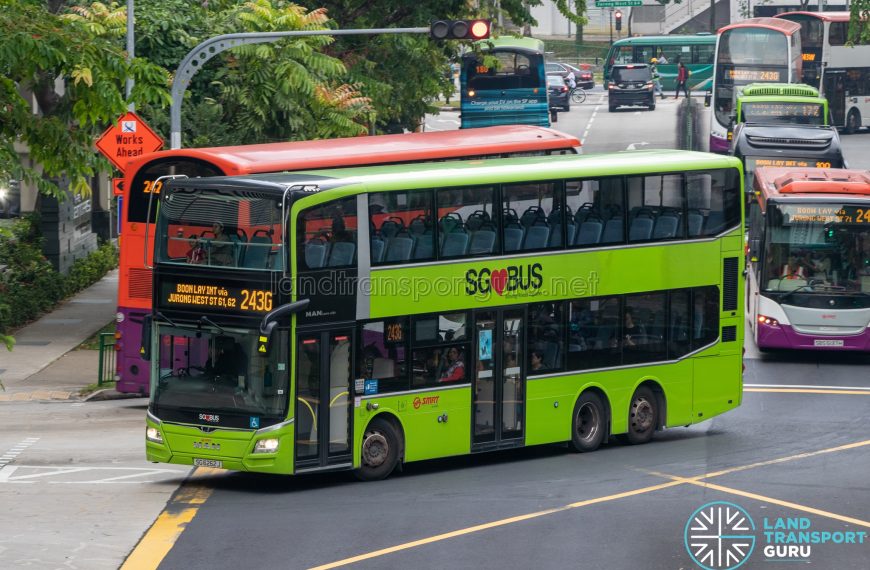 SMRT Feeder Bus Service 243G