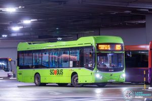 Bus 105 - SBS Transit Volvo B5LH (SG3017X)