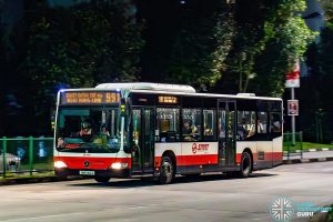 Bus 991 - SMRT Mercedes-Benz Citaro (SMB142J)