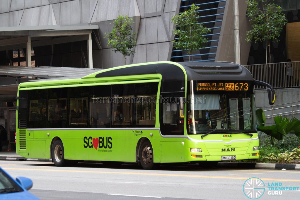 Bus 673 - Go-Ahead MAN A22 (SMB3048D)