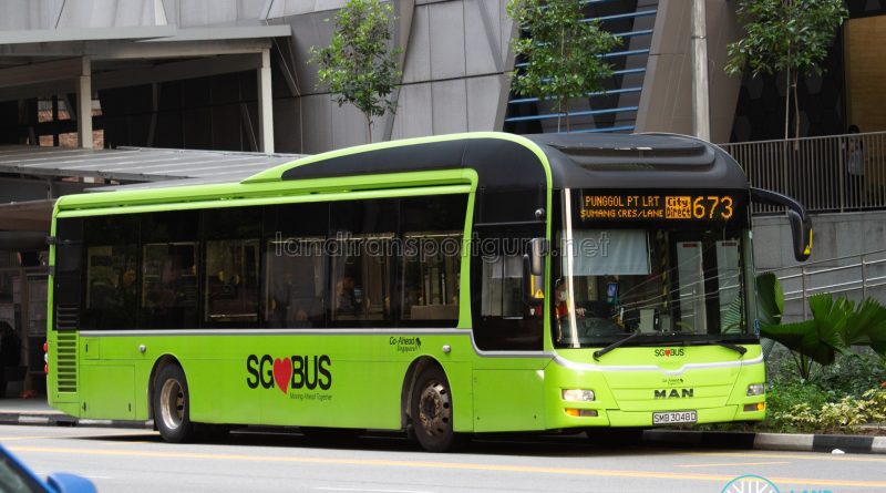 Bus 673 - Go-Ahead MAN A22 (SMB3048D)