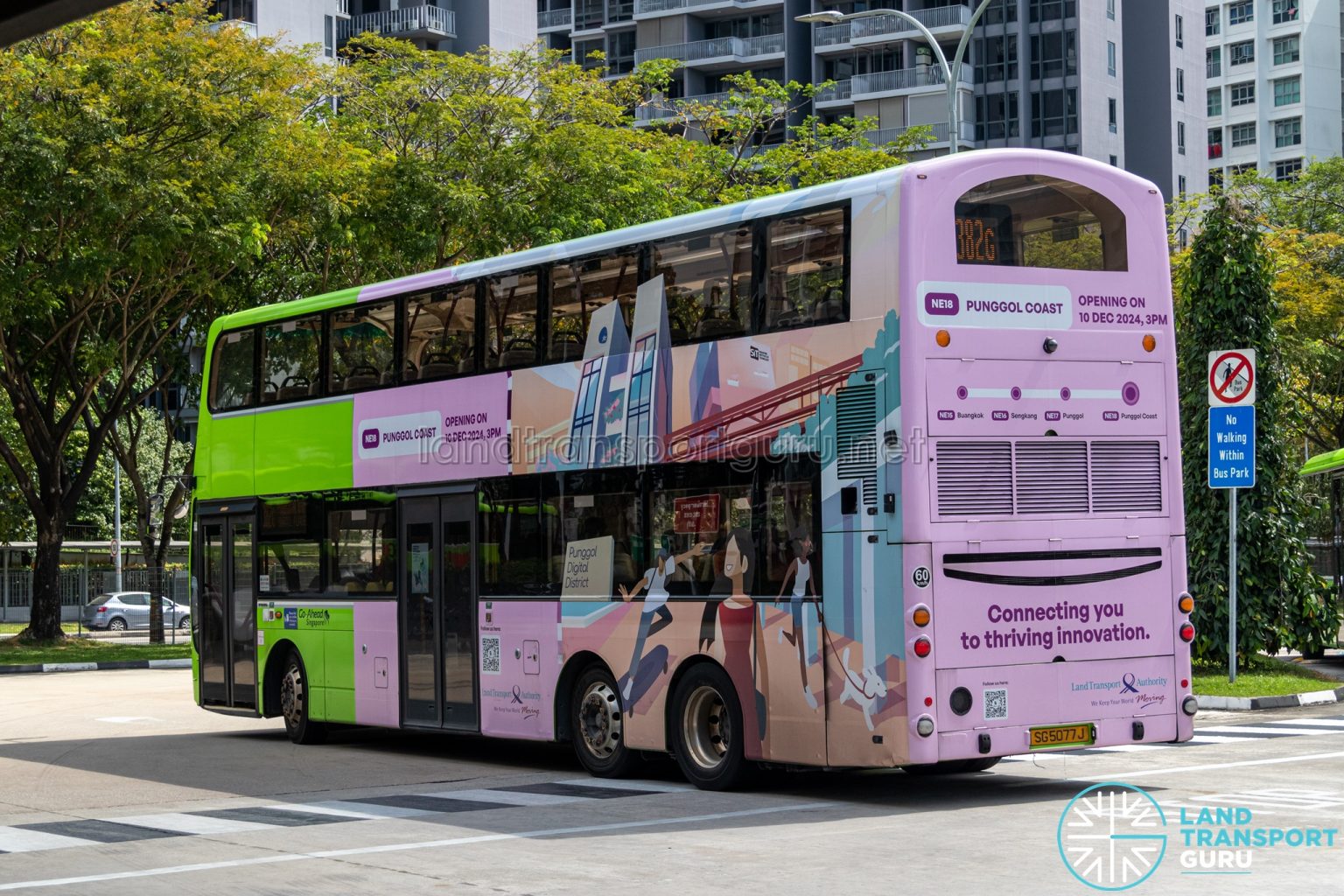 Bus 382G – Go-Ahead Singapore Volvo B9TL Wright (SG5077J) [Rear] | Land ...