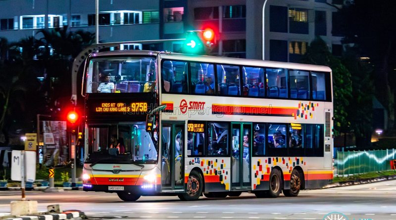 Bus 975B - SMRT MAN A95 (SMB5889E)