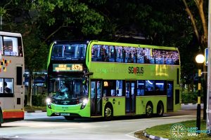 Bus 857B - Tower Transit Alexander Dennis Enviro500 3-door (SG6373Y)