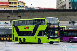 Bus 969 - Tower Transit Alexander Dennis Enviro500 3-door (SG6380B)