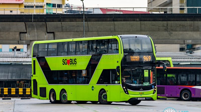 Bus 969 - Tower Transit Alexander Dennis Enviro500 3-door (SG6380B)