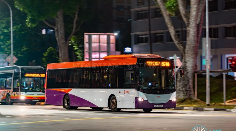 Bus 974A - SMRT Buses Scania K230UB (SBS8109U))