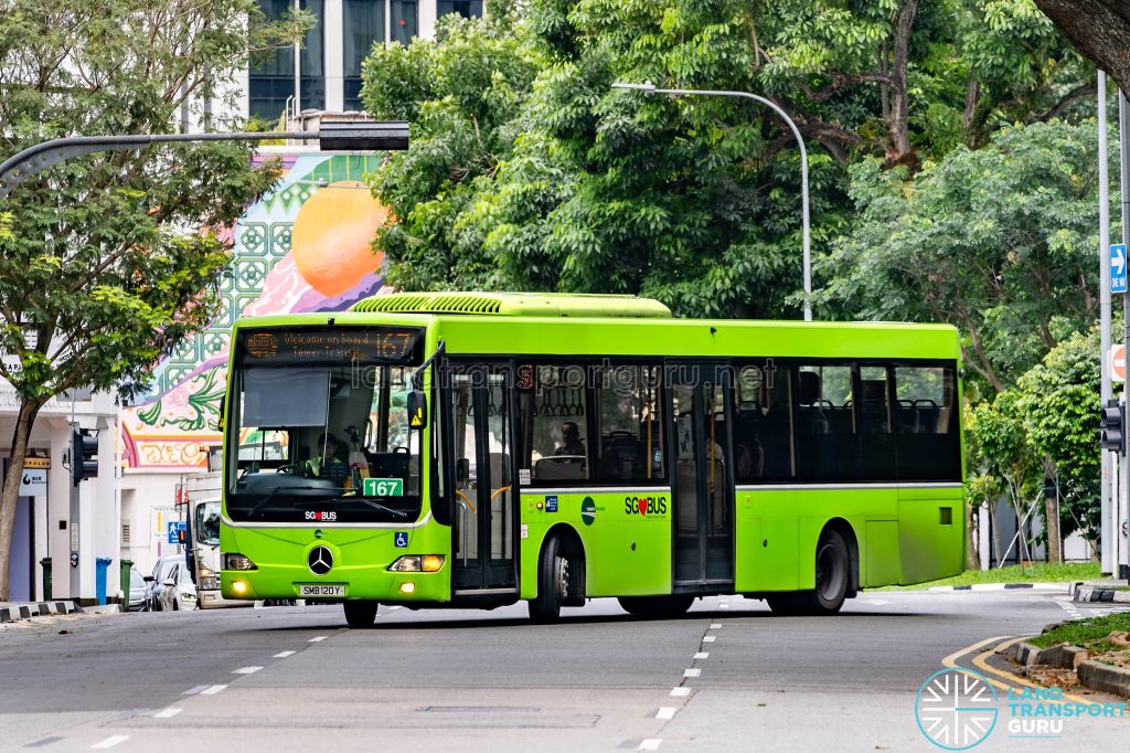 Bus 167 - Tower Transit Mercedes-Benz OC500LE (SMB120Y)