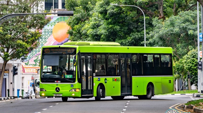 Bus 167 - Tower Transit Mercedes-Benz OC500LE (SMB120Y)