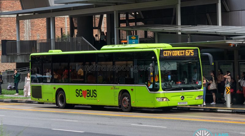 Bus 675 - SBS Transit Mercedes-Benz Citaro (SG1232D)