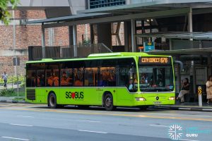 Bus 676 - SBS Transit Mercedes-Benz Citaro (SG1233B)