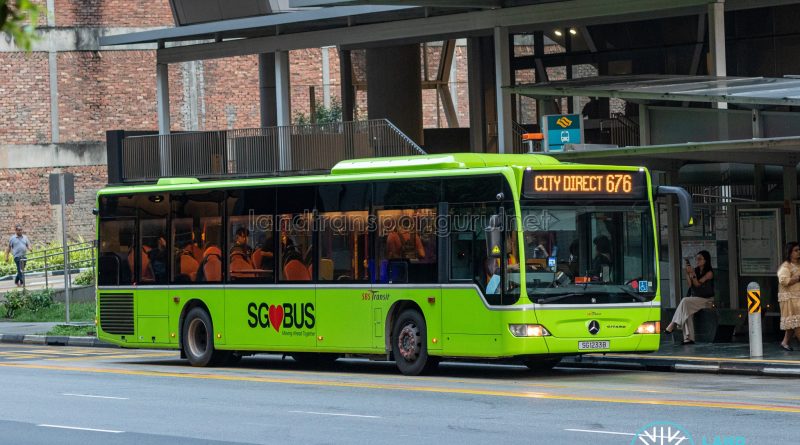 Bus 676 - SBS Transit Mercedes-Benz Citaro (SG1233B)