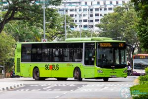 Bus 230 - SBS Transit MAN A22 (SG1751Y)