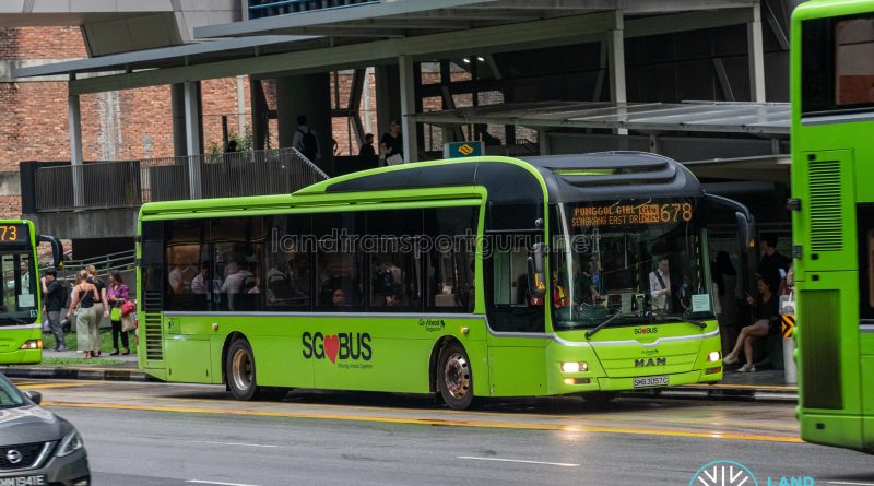 Bus 678 - Go-Ahead MAN A22 (SMB3057C)